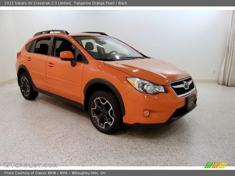 Tangerine Orange Pearl / Black 2013 Subaru XV Crosstrek 2.0 Limited