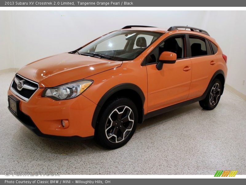 Tangerine Orange Pearl / Black 2013 Subaru XV Crosstrek 2.0 Limited