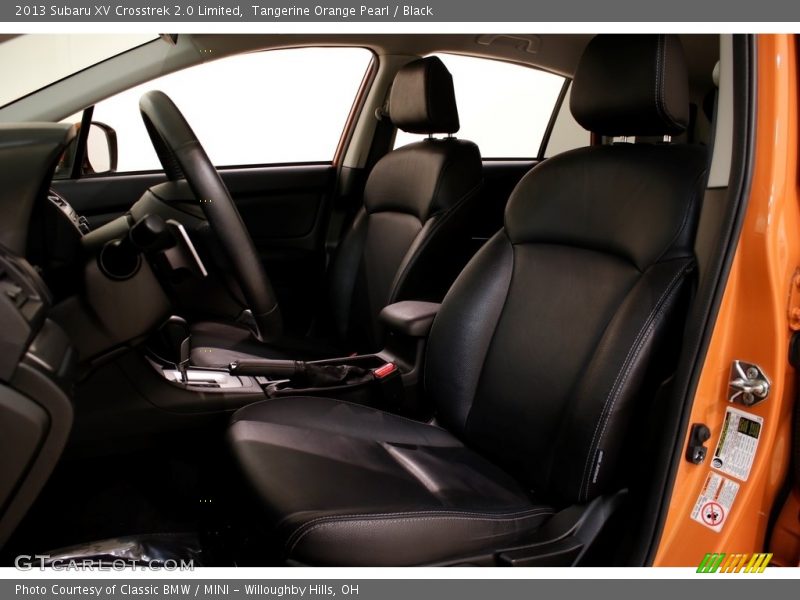 Tangerine Orange Pearl / Black 2013 Subaru XV Crosstrek 2.0 Limited