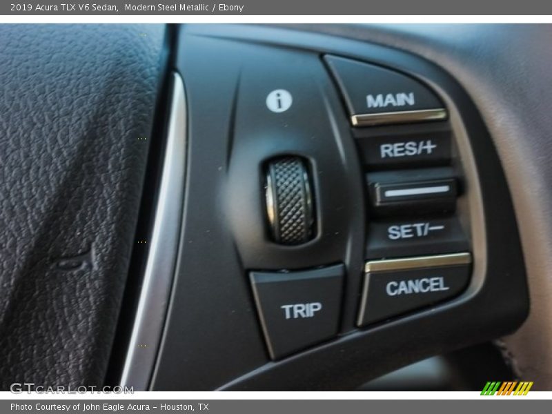 Modern Steel Metallic / Ebony 2019 Acura TLX V6 Sedan