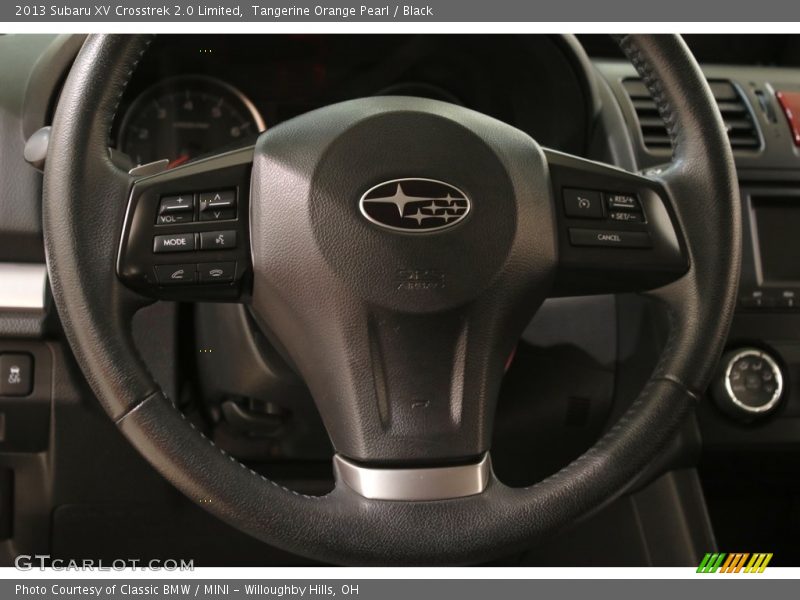 Tangerine Orange Pearl / Black 2013 Subaru XV Crosstrek 2.0 Limited