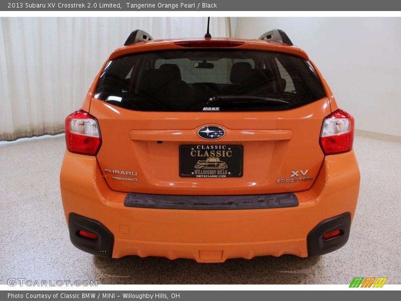 Tangerine Orange Pearl / Black 2013 Subaru XV Crosstrek 2.0 Limited