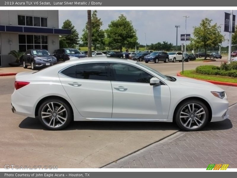 Lunar Silver Metallic / Ebony 2019 Acura TLX V6 Sedan