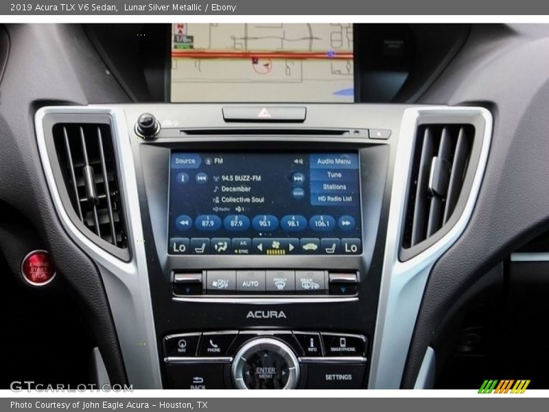 Lunar Silver Metallic / Ebony 2019 Acura TLX V6 Sedan