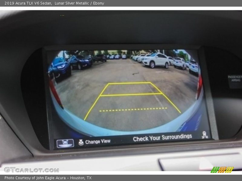 Lunar Silver Metallic / Ebony 2019 Acura TLX V6 Sedan