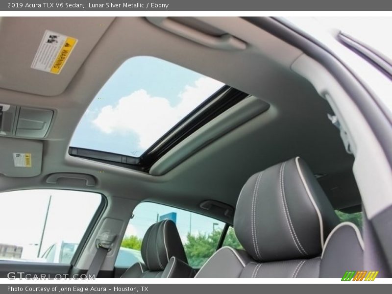 Lunar Silver Metallic / Ebony 2019 Acura TLX V6 Sedan