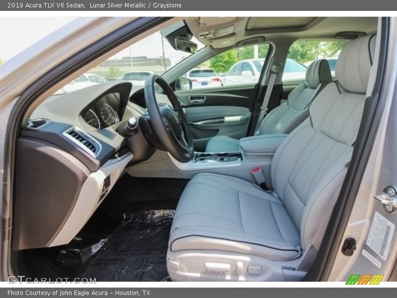  2019 TLX V6 Sedan Graystone Interior