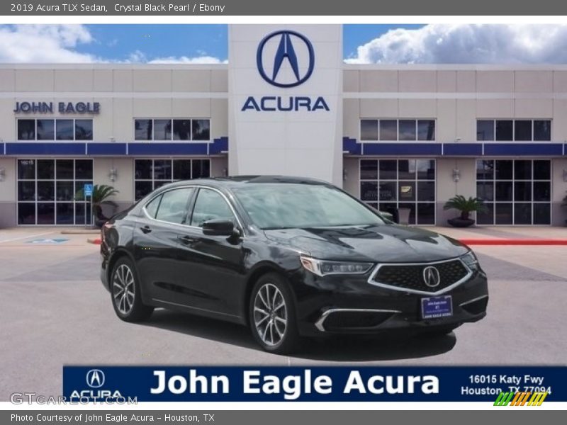 Crystal Black Pearl / Ebony 2019 Acura TLX Sedan