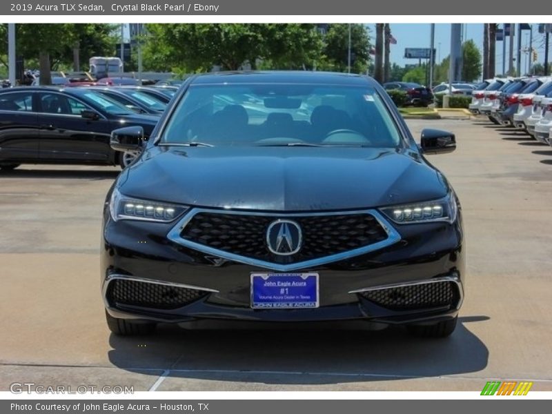 Crystal Black Pearl / Ebony 2019 Acura TLX Sedan