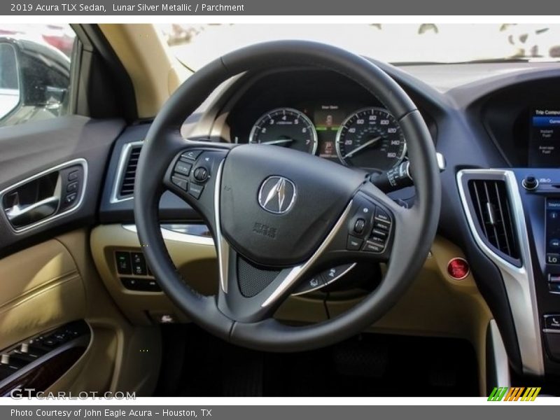 Lunar Silver Metallic / Parchment 2019 Acura TLX Sedan