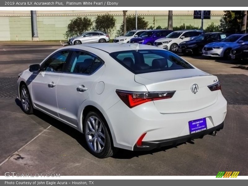 Platinum White Pearl / Ebony 2019 Acura ILX Acurawatch Plus