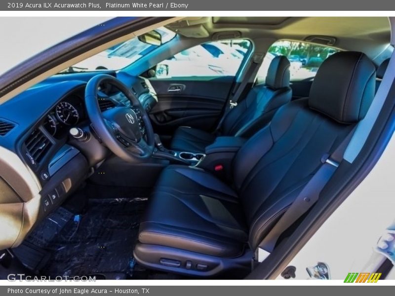 Front Seat of 2019 ILX Acurawatch Plus