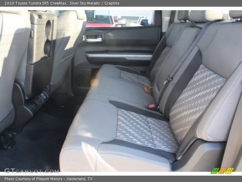 Silver Sky Metallic / Graphite 2019 Toyota Tundra SR5 CrewMax