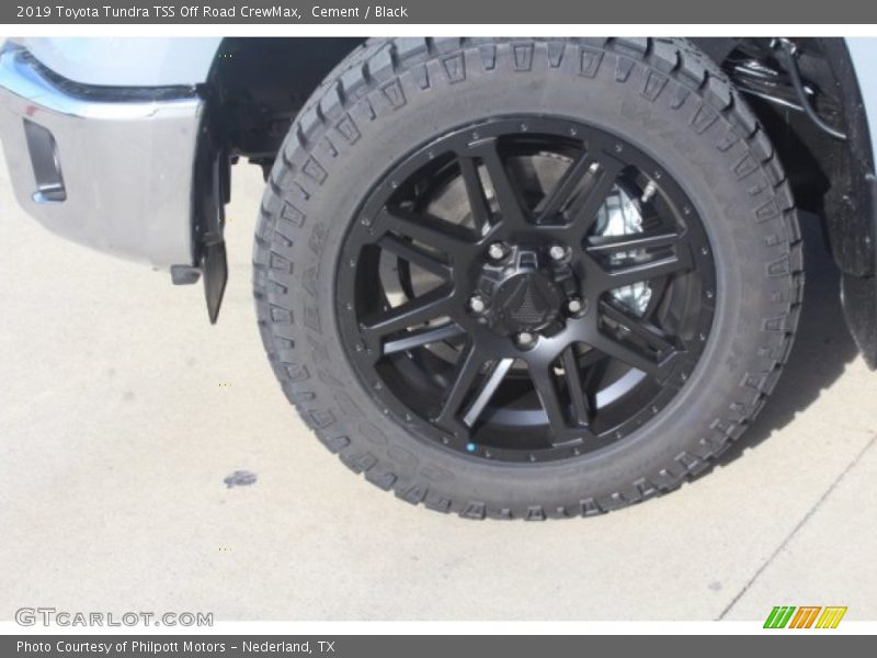 Cement / Black 2019 Toyota Tundra TSS Off Road CrewMax