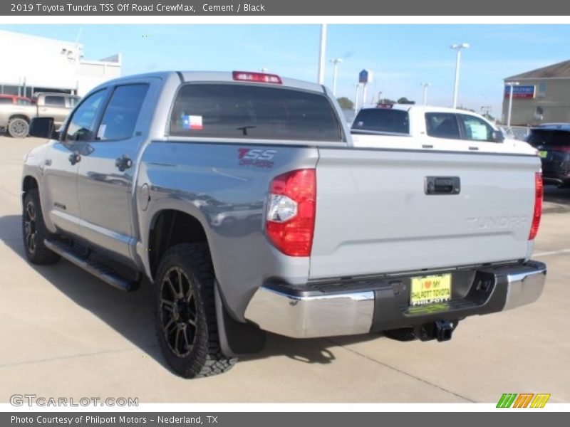 Cement / Black 2019 Toyota Tundra TSS Off Road CrewMax