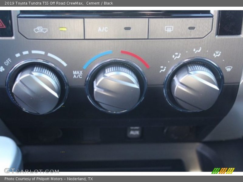 Cement / Black 2019 Toyota Tundra TSS Off Road CrewMax