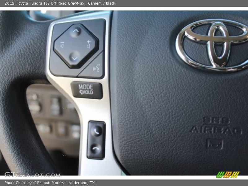 Cement / Black 2019 Toyota Tundra TSS Off Road CrewMax