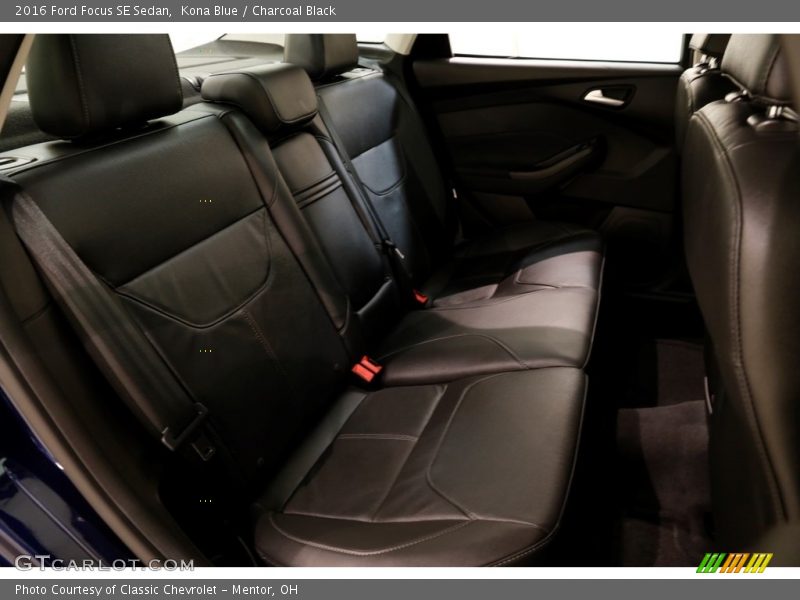 Kona Blue / Charcoal Black 2016 Ford Focus SE Sedan