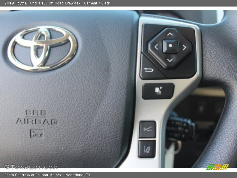 Cement / Black 2019 Toyota Tundra TSS Off Road CrewMax