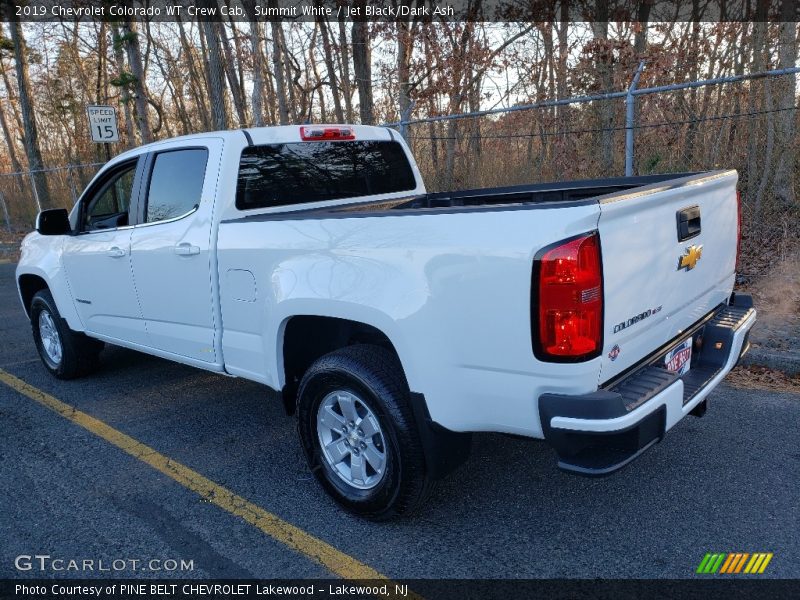 Summit White / Jet Black/Dark Ash 2019 Chevrolet Colorado WT Crew Cab