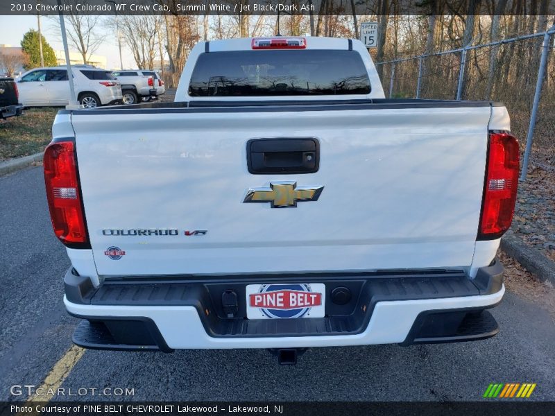Summit White / Jet Black/Dark Ash 2019 Chevrolet Colorado WT Crew Cab
