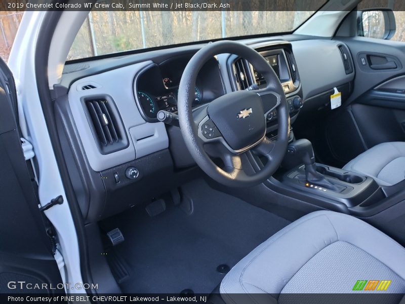 Summit White / Jet Black/Dark Ash 2019 Chevrolet Colorado WT Crew Cab