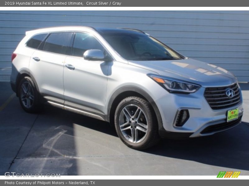 Circuit Silver / Gray 2019 Hyundai Santa Fe XL Limited Ultimate