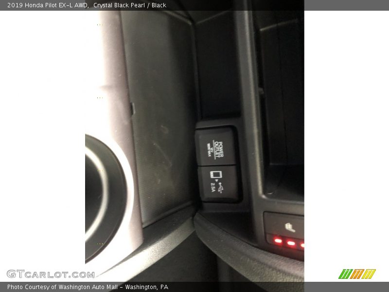 Crystal Black Pearl / Black 2019 Honda Pilot EX-L AWD
