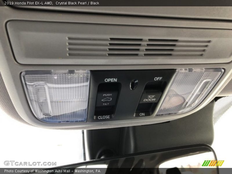 Crystal Black Pearl / Black 2019 Honda Pilot EX-L AWD