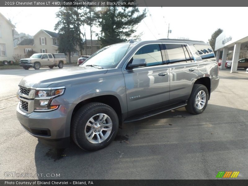 Satin Steel Metallic / Jet Black/Dark Ash 2019 Chevrolet Tahoe LT 4WD