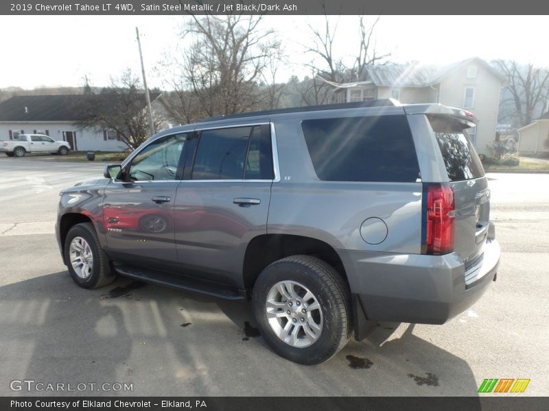 Satin Steel Metallic / Jet Black/Dark Ash 2019 Chevrolet Tahoe LT 4WD