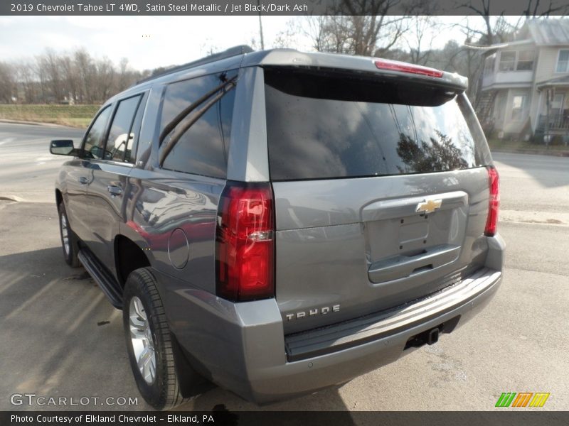 Satin Steel Metallic / Jet Black/Dark Ash 2019 Chevrolet Tahoe LT 4WD