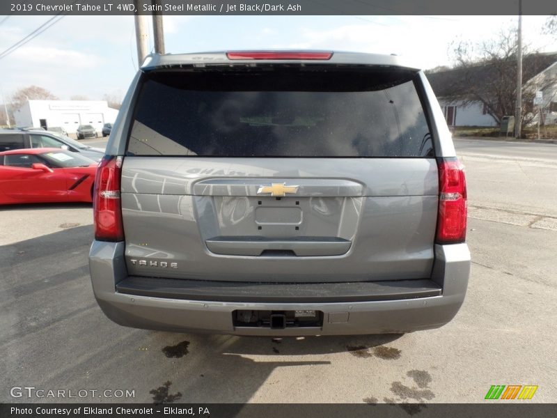 Satin Steel Metallic / Jet Black/Dark Ash 2019 Chevrolet Tahoe LT 4WD
