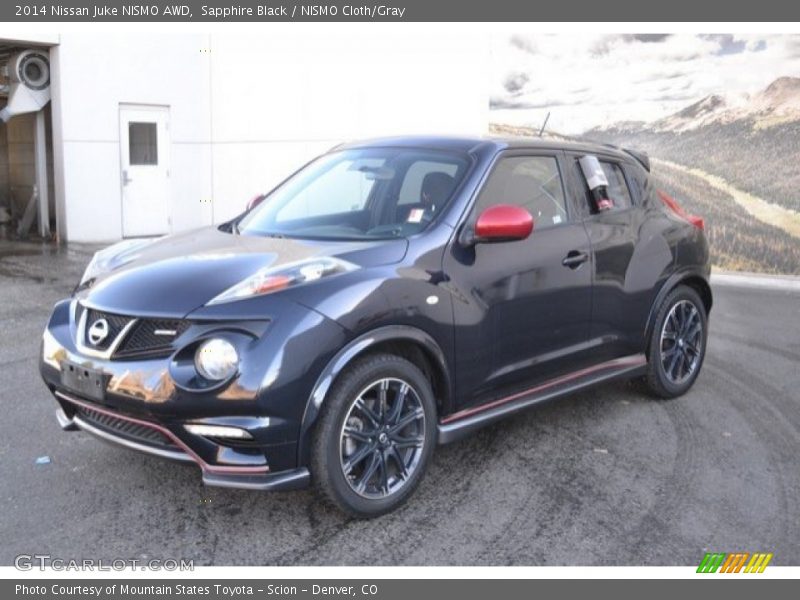 Sapphire Black / NISMO Cloth/Gray 2014 Nissan Juke NISMO AWD