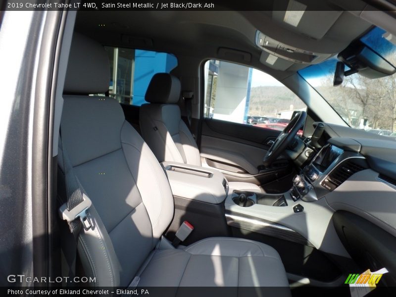 Satin Steel Metallic / Jet Black/Dark Ash 2019 Chevrolet Tahoe LT 4WD