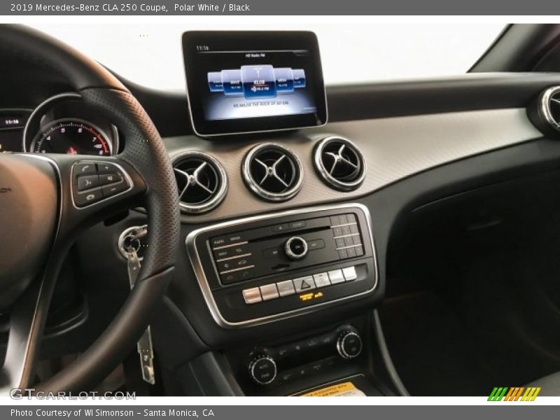 Polar White / Black 2019 Mercedes-Benz CLA 250 Coupe
