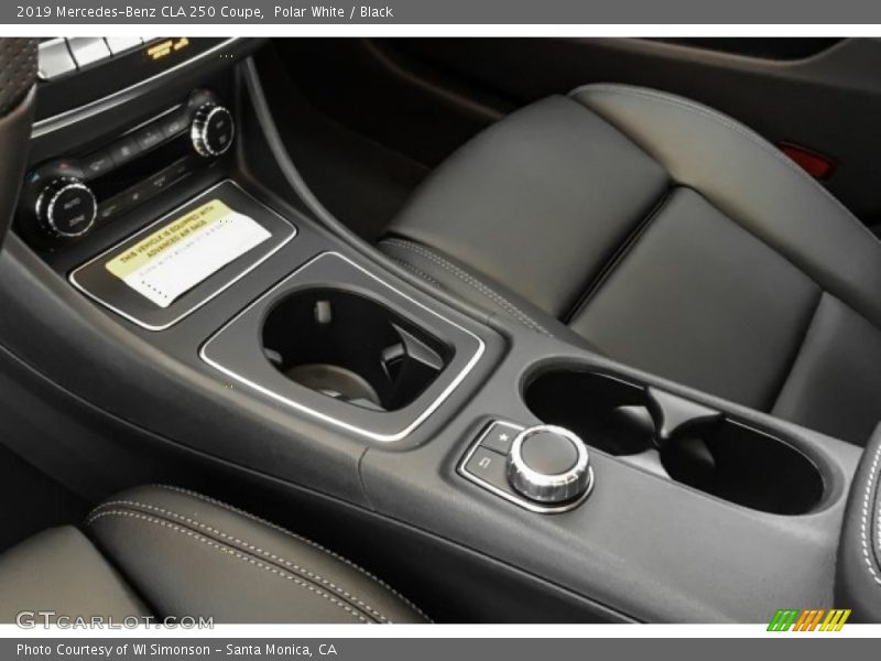 Polar White / Black 2019 Mercedes-Benz CLA 250 Coupe