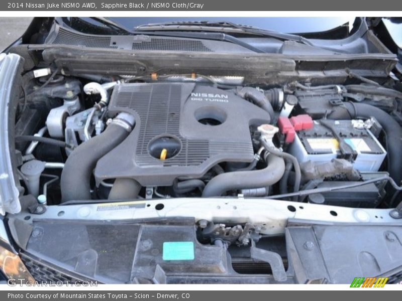 Sapphire Black / NISMO Cloth/Gray 2014 Nissan Juke NISMO AWD