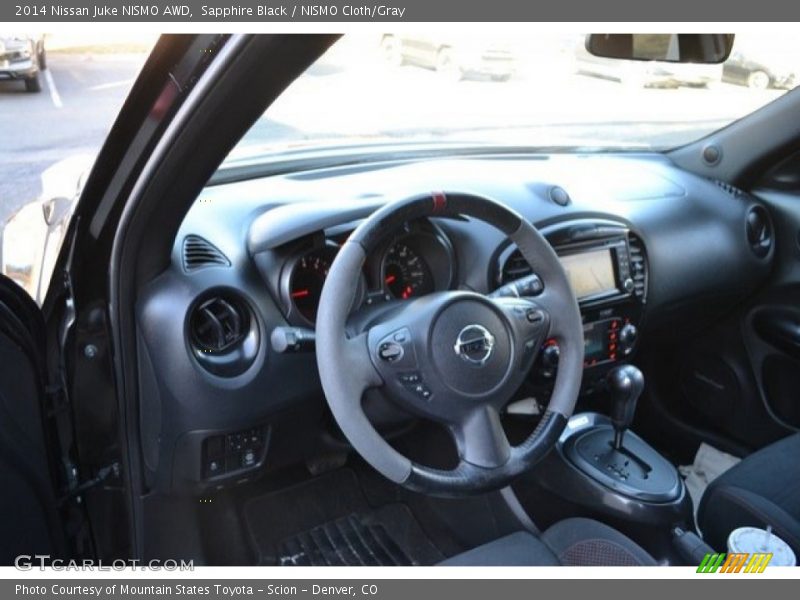 Sapphire Black / NISMO Cloth/Gray 2014 Nissan Juke NISMO AWD