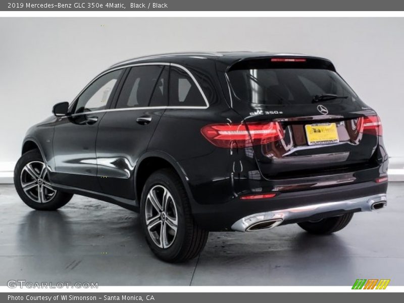 Black / Black 2019 Mercedes-Benz GLC 350e 4Matic