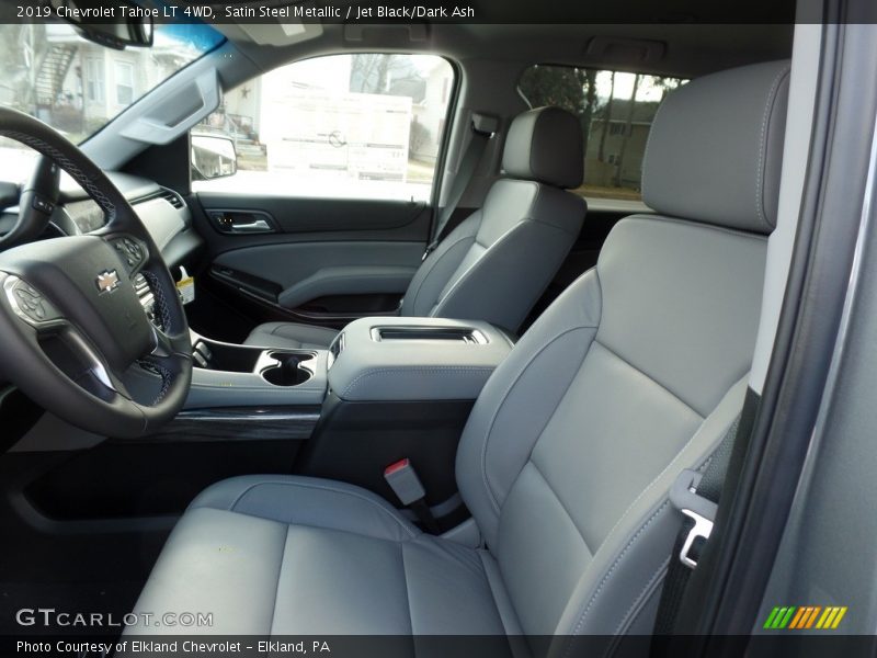 Satin Steel Metallic / Jet Black/Dark Ash 2019 Chevrolet Tahoe LT 4WD