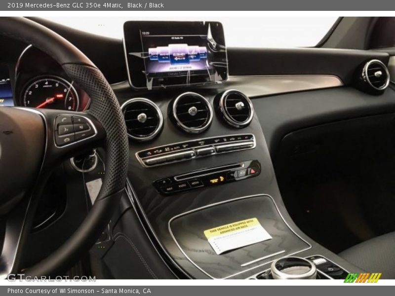 Dashboard of 2019 GLC 350e 4Matic