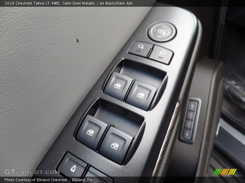 Satin Steel Metallic / Jet Black/Dark Ash 2019 Chevrolet Tahoe LT 4WD