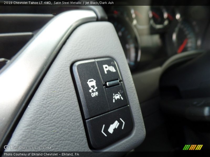 Satin Steel Metallic / Jet Black/Dark Ash 2019 Chevrolet Tahoe LT 4WD
