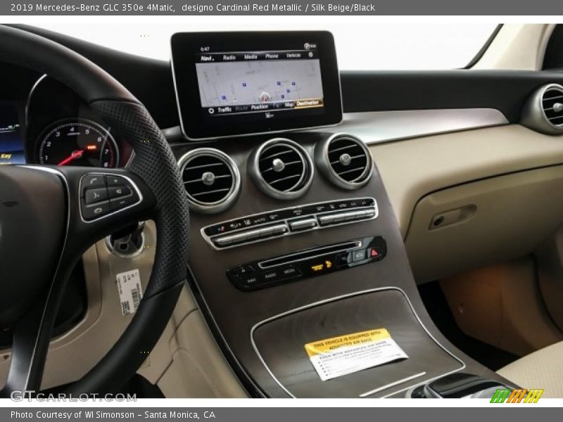 Controls of 2019 GLC 350e 4Matic
