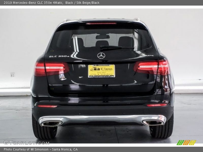 Black / Silk Beige/Black 2019 Mercedes-Benz GLC 350e 4Matic