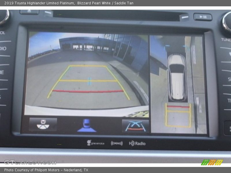 Blizzard Pearl White / Saddle Tan 2019 Toyota Highlander Limited Platinum