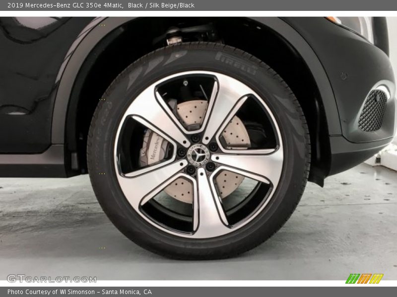 Black / Silk Beige/Black 2019 Mercedes-Benz GLC 350e 4Matic