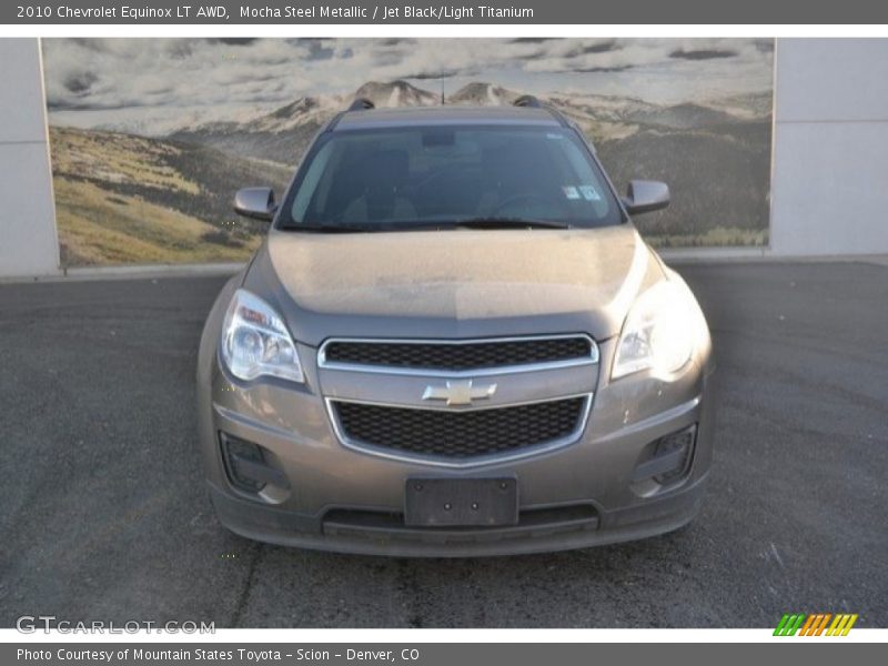 Mocha Steel Metallic / Jet Black/Light Titanium 2010 Chevrolet Equinox LT AWD