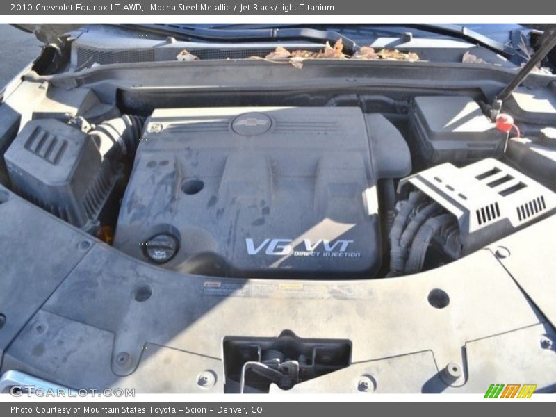 Mocha Steel Metallic / Jet Black/Light Titanium 2010 Chevrolet Equinox LT AWD